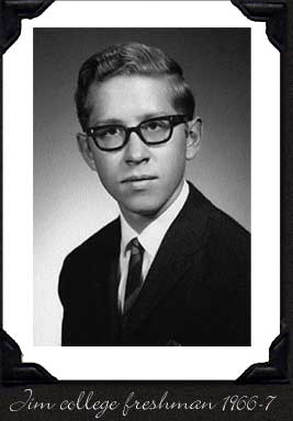 Jim college freshman 1966-7